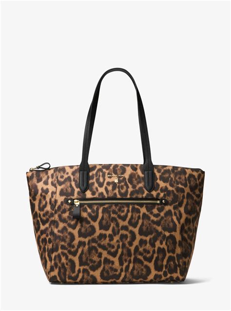 kelsey nylon travel tote michael kors|Michael Kors kelsey leopard.